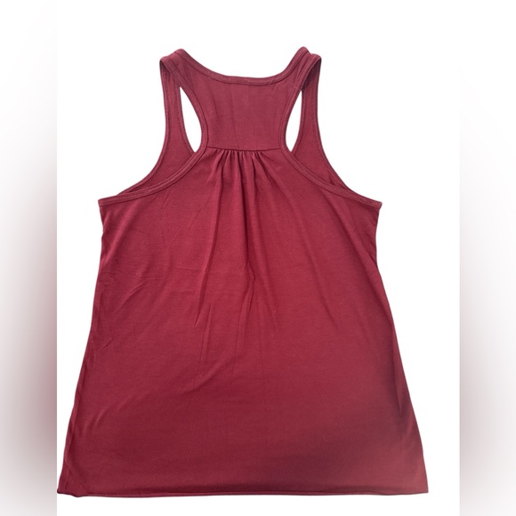 🤠Bella Canvas Burgundy Racerback Tank - “Blame it All on my Roots” - Size Small - Picture 7 of 7